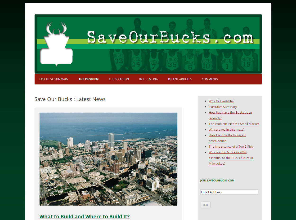 Save Our Bucks - Web Initiatives web design Melbourne